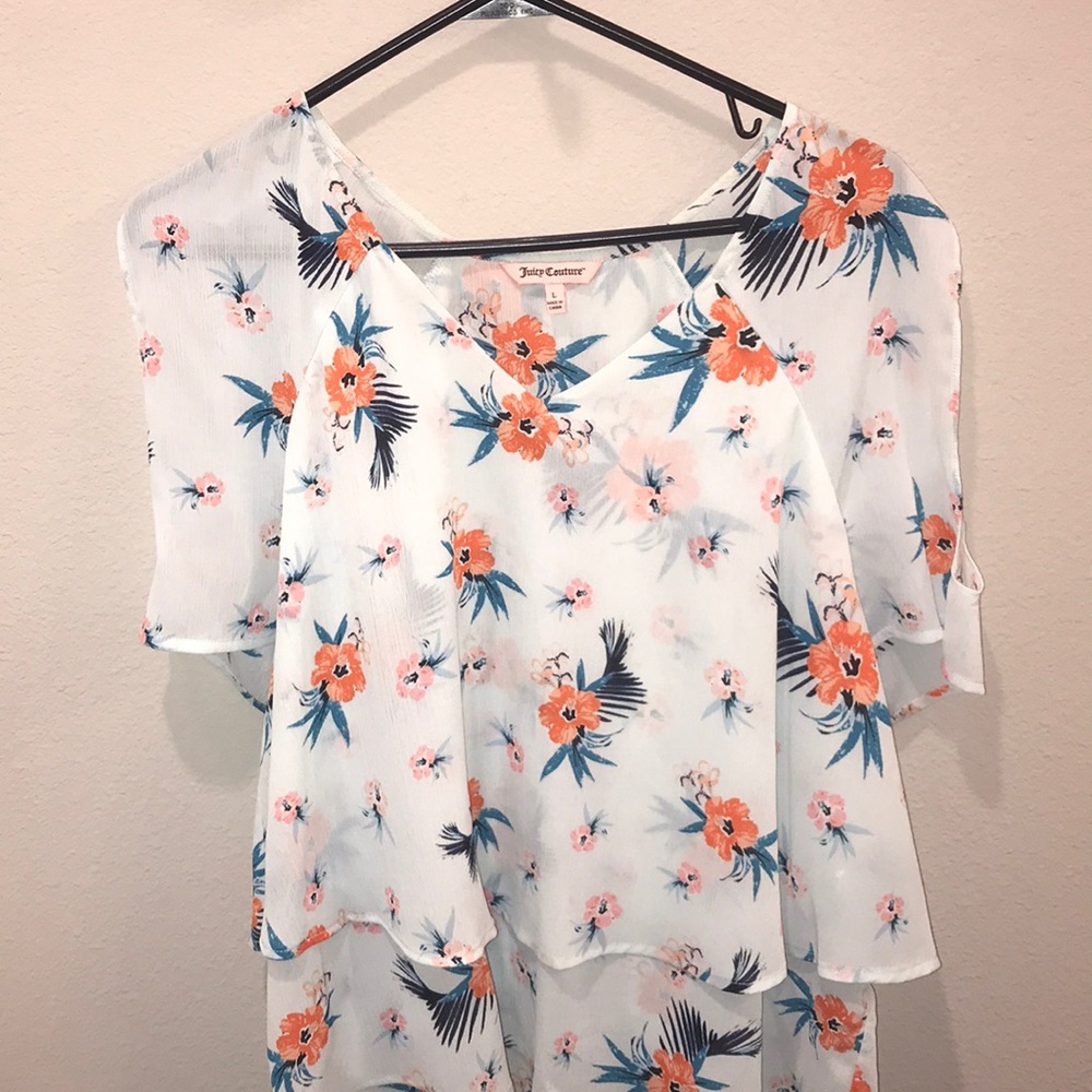 New tropical Juicy Couture shirt